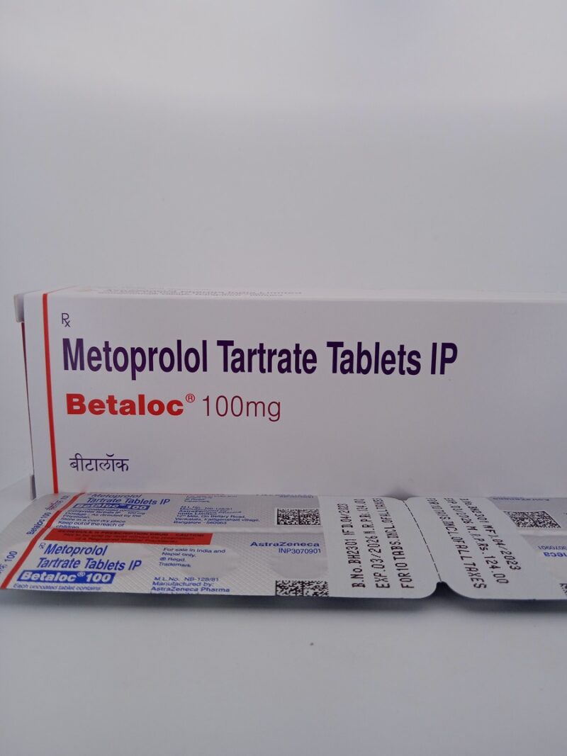 BETALOC 100 MG - 10 TABLETS - Image 3