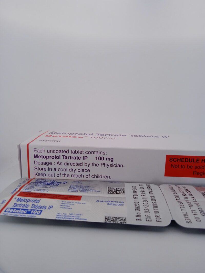 BETALOC 100 MG - 10 TABLETS - Image 4