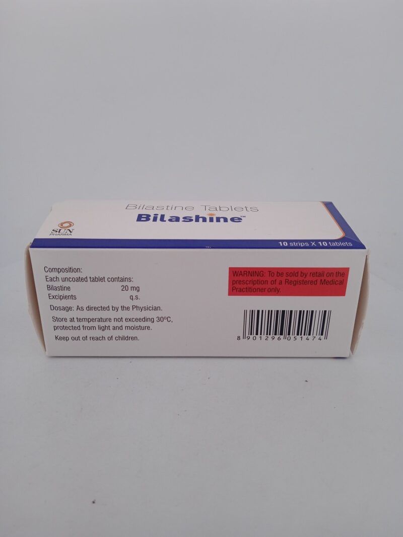 BILASHINE 20 MG - 10 TABLET - Image 4