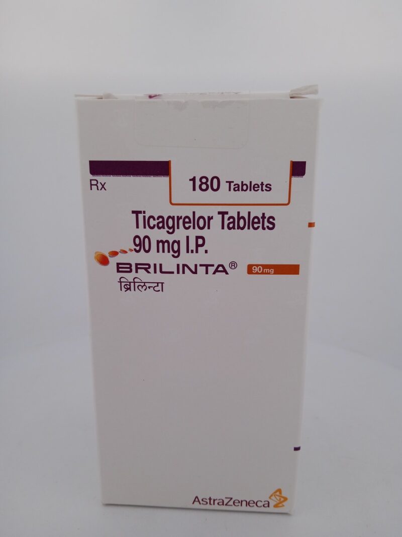 BRILINTA 90 MG - 1 BOTTLE OF 180 TABLETS