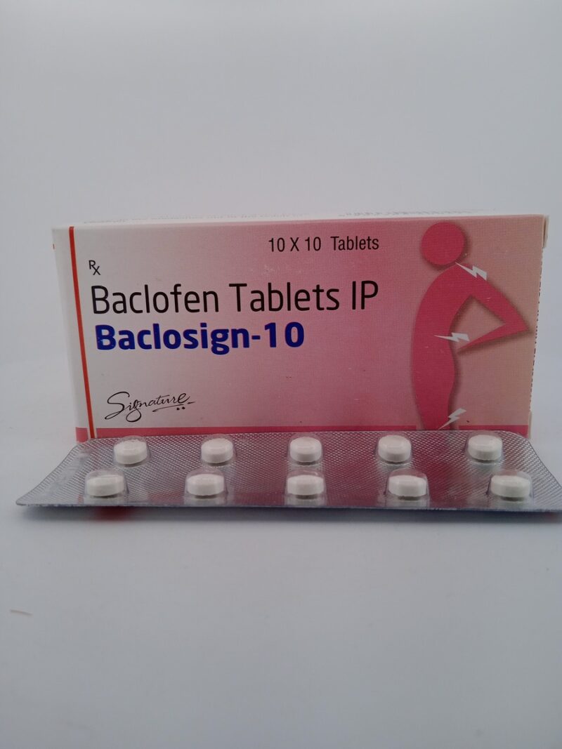 BACLOSIGN 10 MG - 10 TABLETS - Image 2