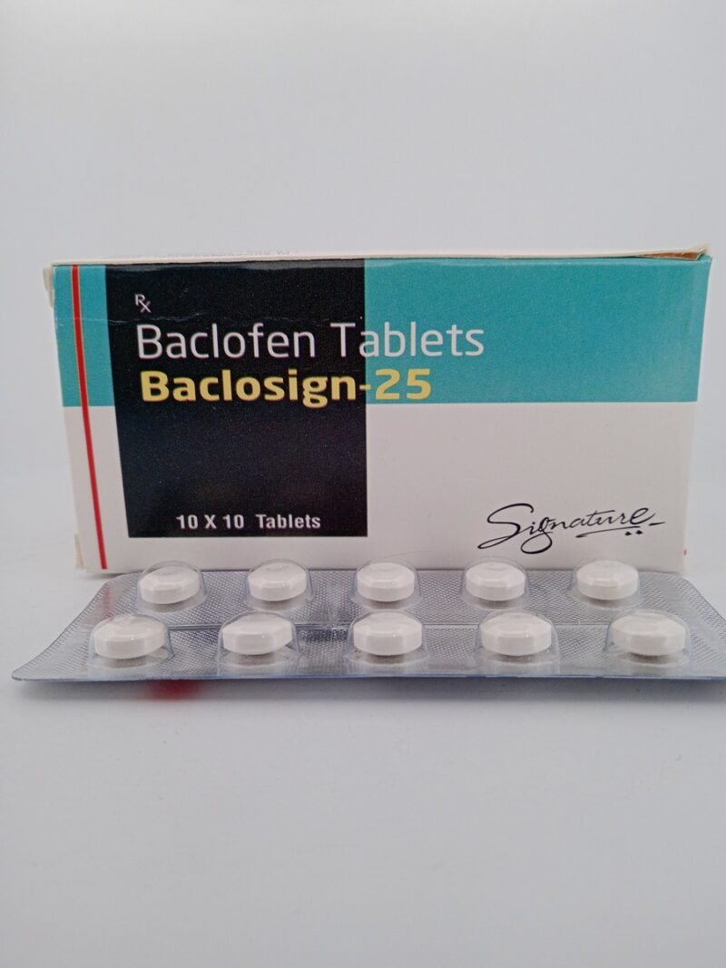 BACLOSIGN 25 MG - 10 TABLETS - Image 2