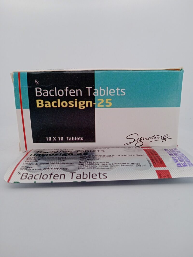 BACLOSIGN 25 MG - 10 TABLETS - Image 3