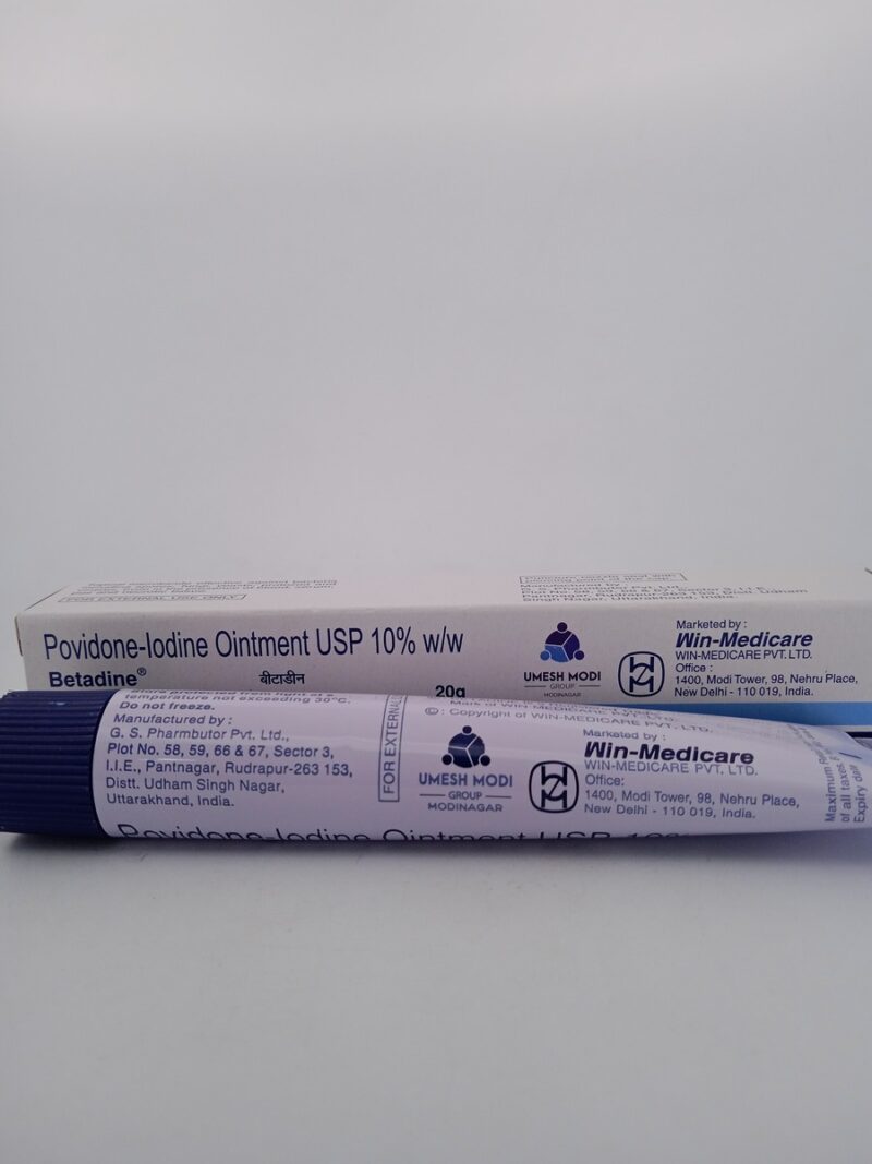 BETADINE 10% OINTMENT - 1 TUBE OF 20gm - Image 3