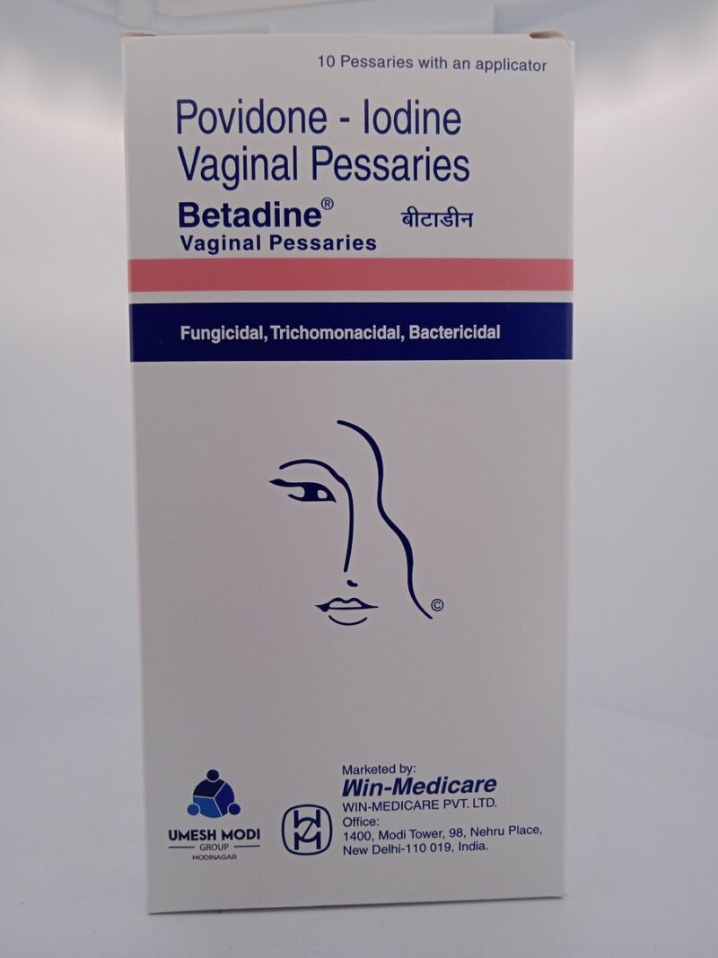 BETADINE ( VAGINAL PESSARIES) 200 MG - 10 PESSARIES