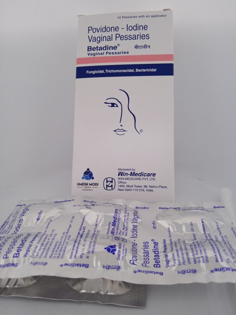 BETADINE ( VAGINAL PESSARIES) 200 MG - 10 PESSARIES - Image 2