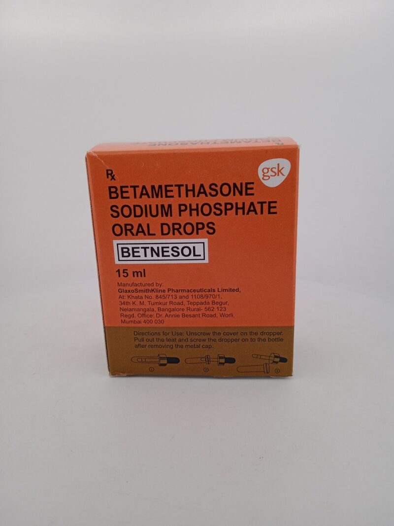 BETNESOL 0.5 MG - 1 BOTTLE OF 15ML