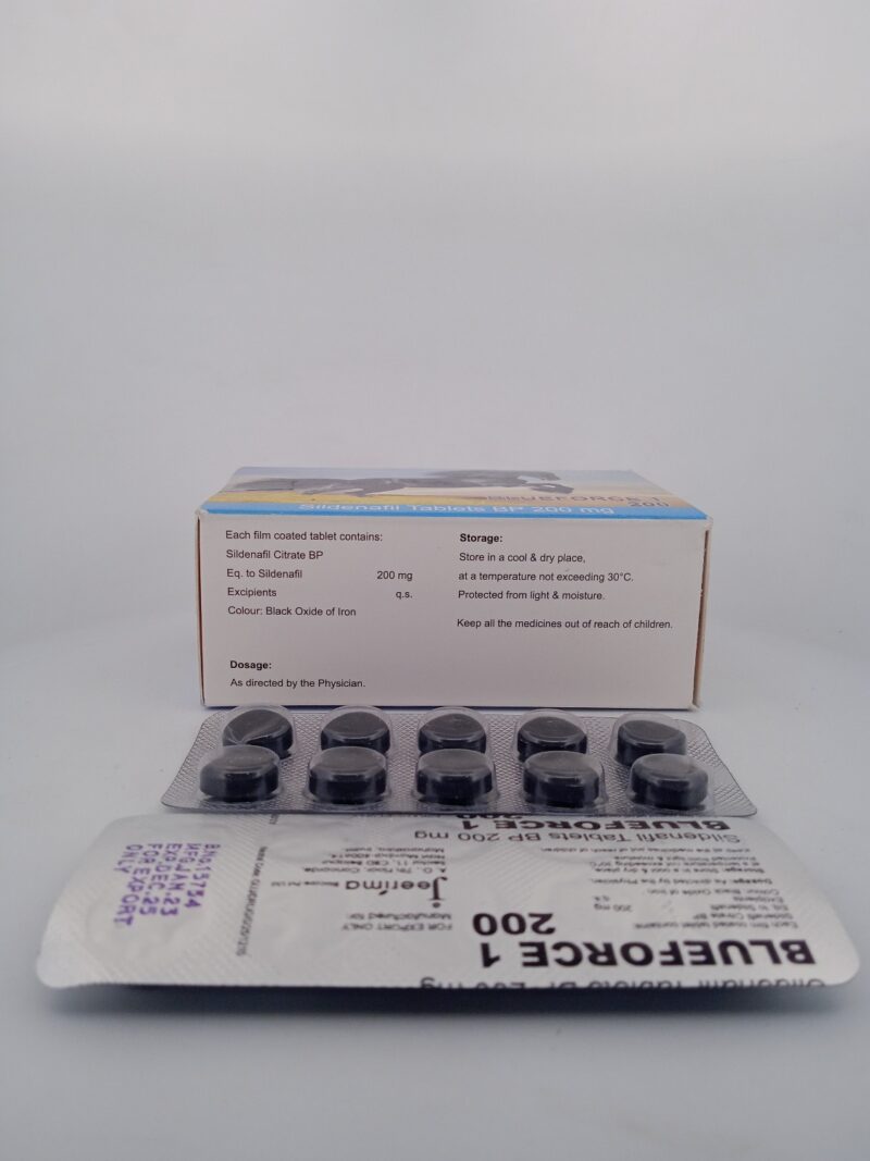 BLUEFORCE 200 MG - 10 TABLETS - Image 3