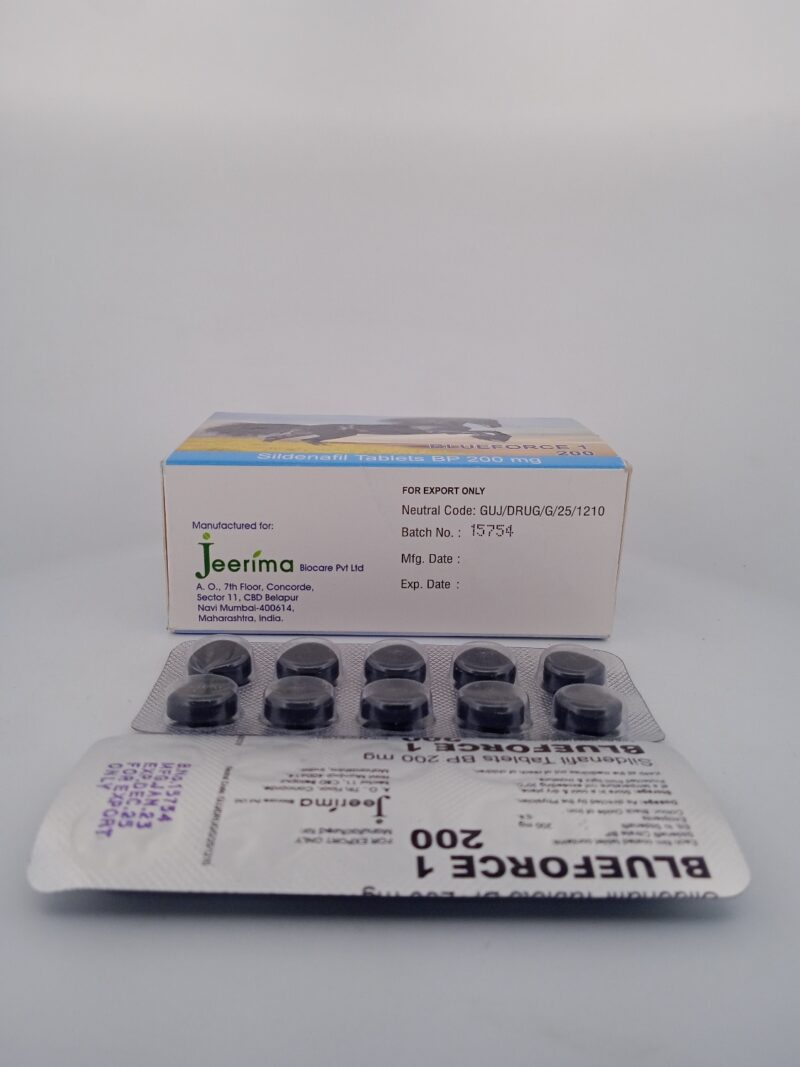 BLUEFORCE 200 MG - 10 TABLETS - Image 4