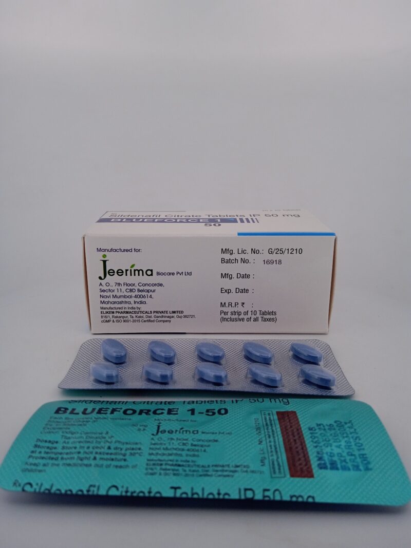 BLUEFORCE 50 MG - 10 TABLETS - Image 4