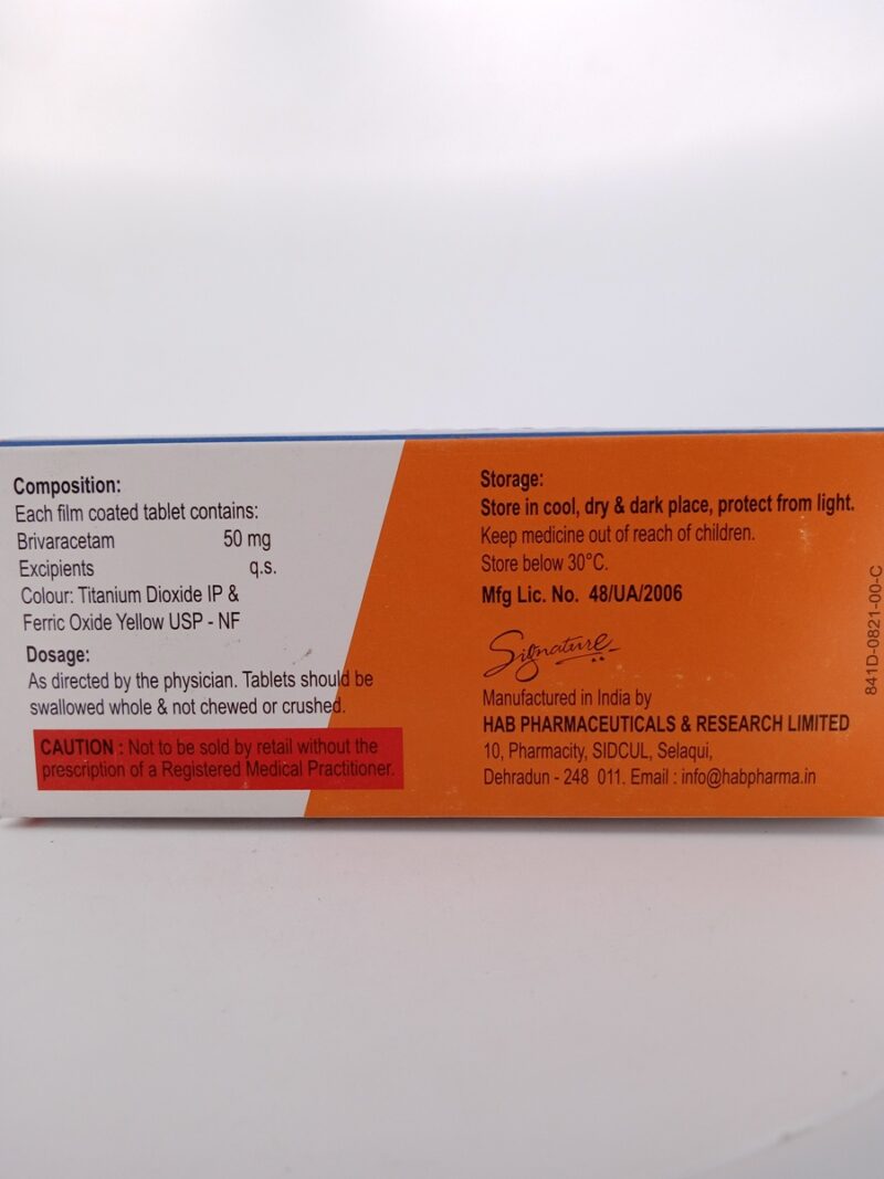 BRIVASIGN  50MG -10 TABLET - Image 4