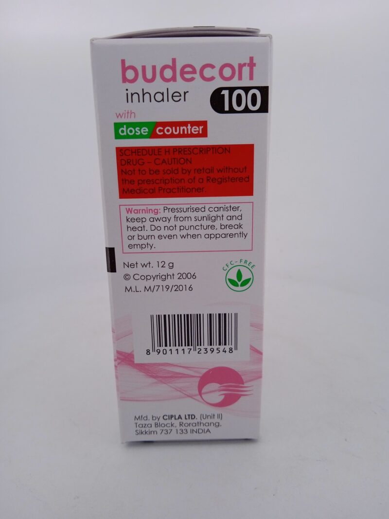 BUDECORT 100MCG - 1 INHALER - Image 4