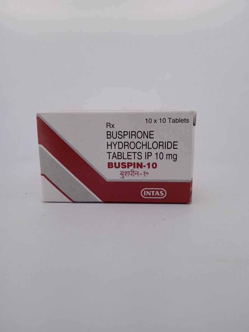 BUSPIN 10 MG - 10 TABLET