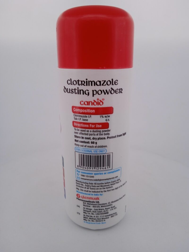 CANDID DUSTING POWDER - 1 BOTTLE OF 60g - Image 3