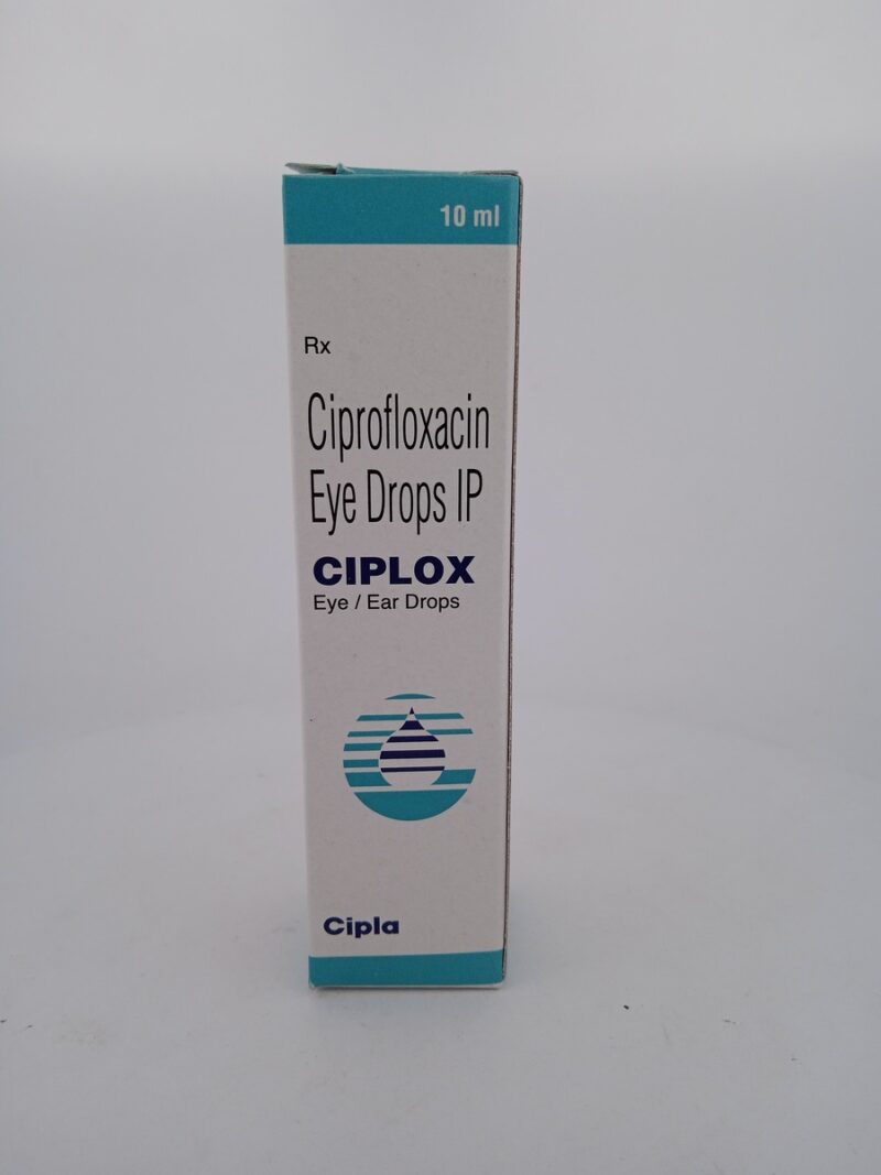 CIPLOX EYE/EAR DROPS - 1 BOTTLE OF 10ML