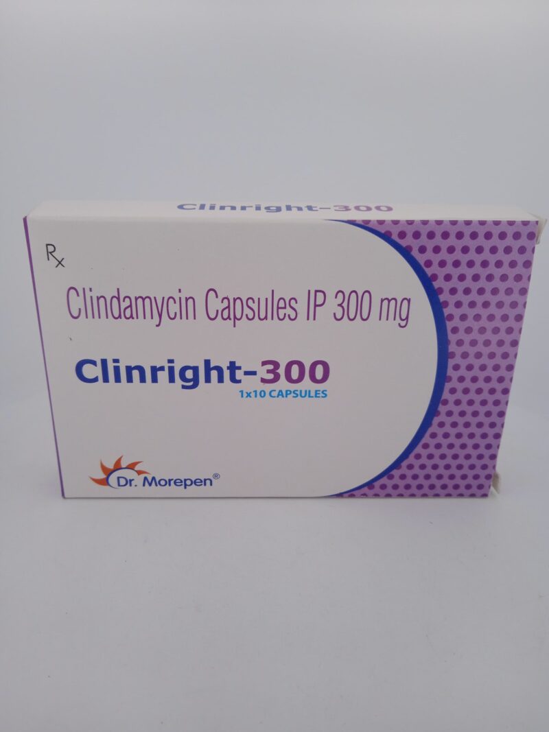 CLINRIGHT 300 MG - 10 CAPSULES