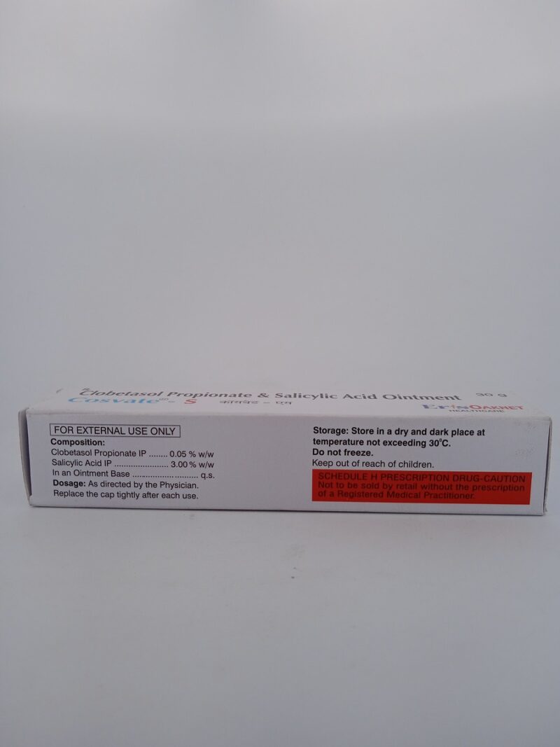 COSVATE-S OINTMENT - 1 TUBE OF 30g - Image 4