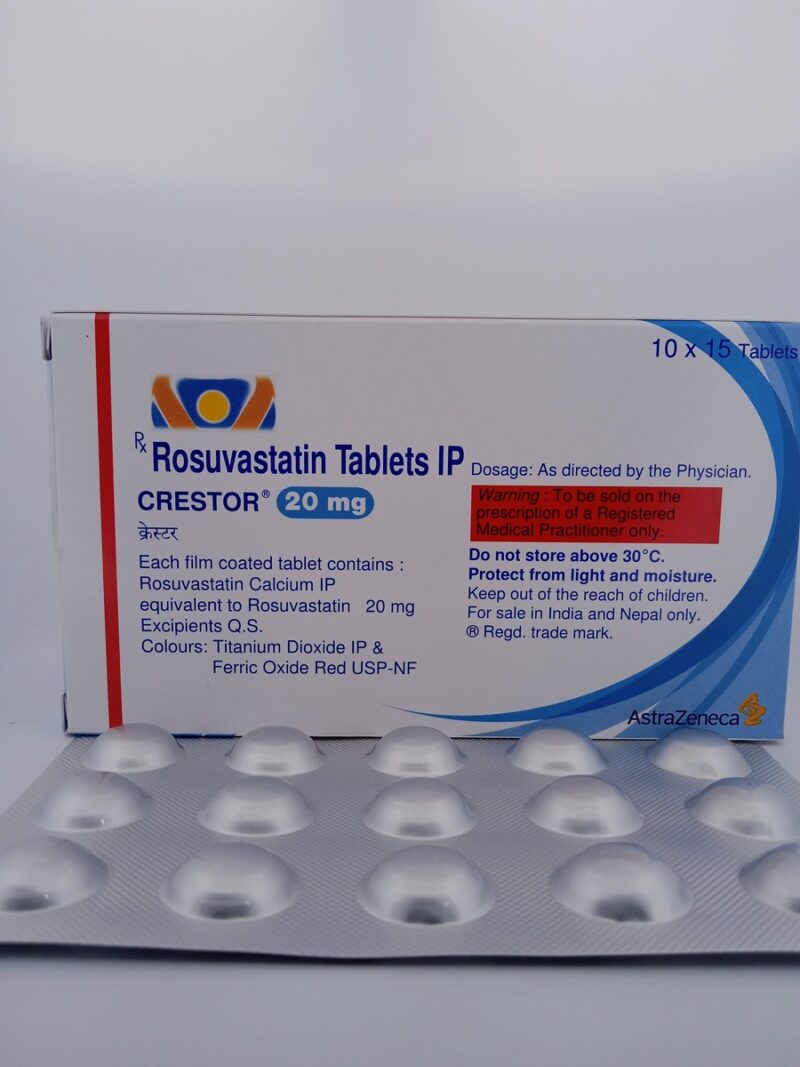 CRESTOR 20 MG - 15 TABLETS - Image 2