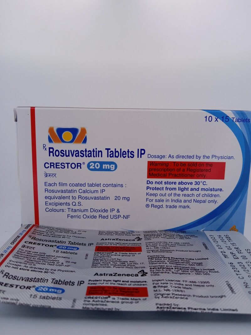 CRESTOR 20 MG - 15 TABLETS - Image 3