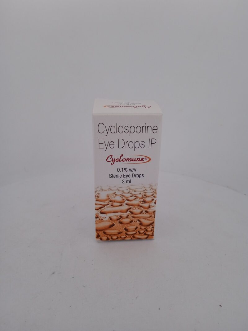 CYCLOMUNE 0.1% - 1 BOTTLE OF 3ML