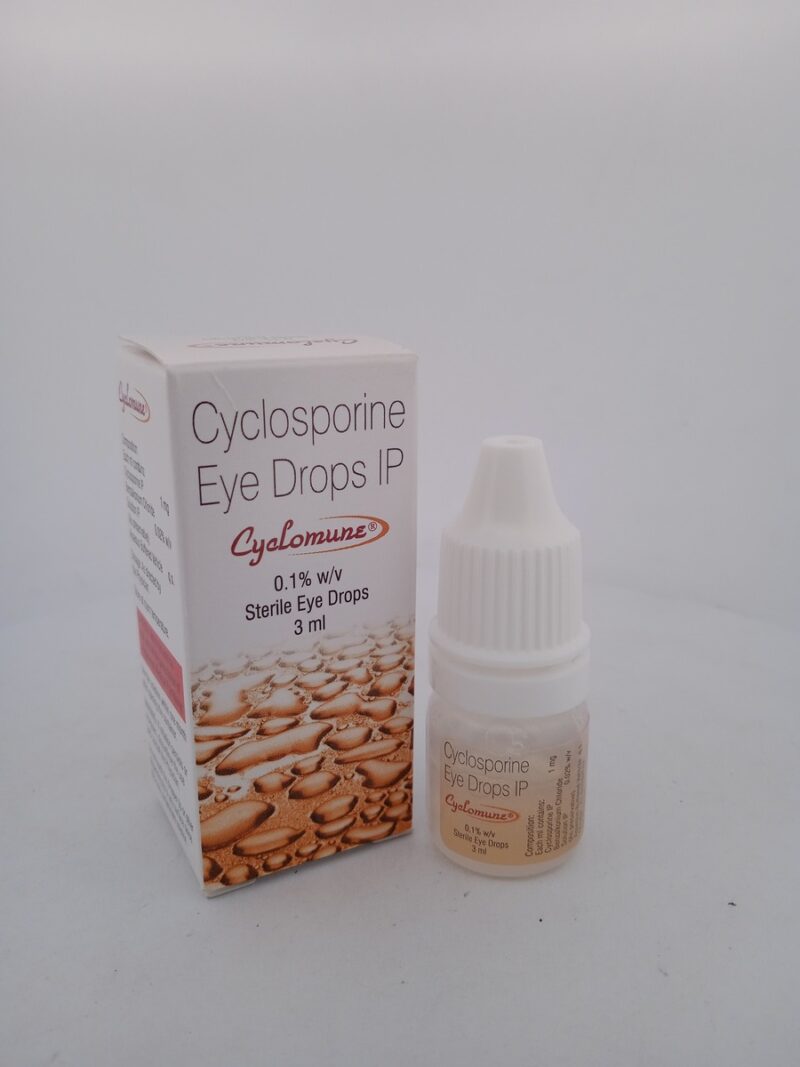 CYCLOMUNE 0.1% - 1 BOTTLE OF 3ML - Image 2