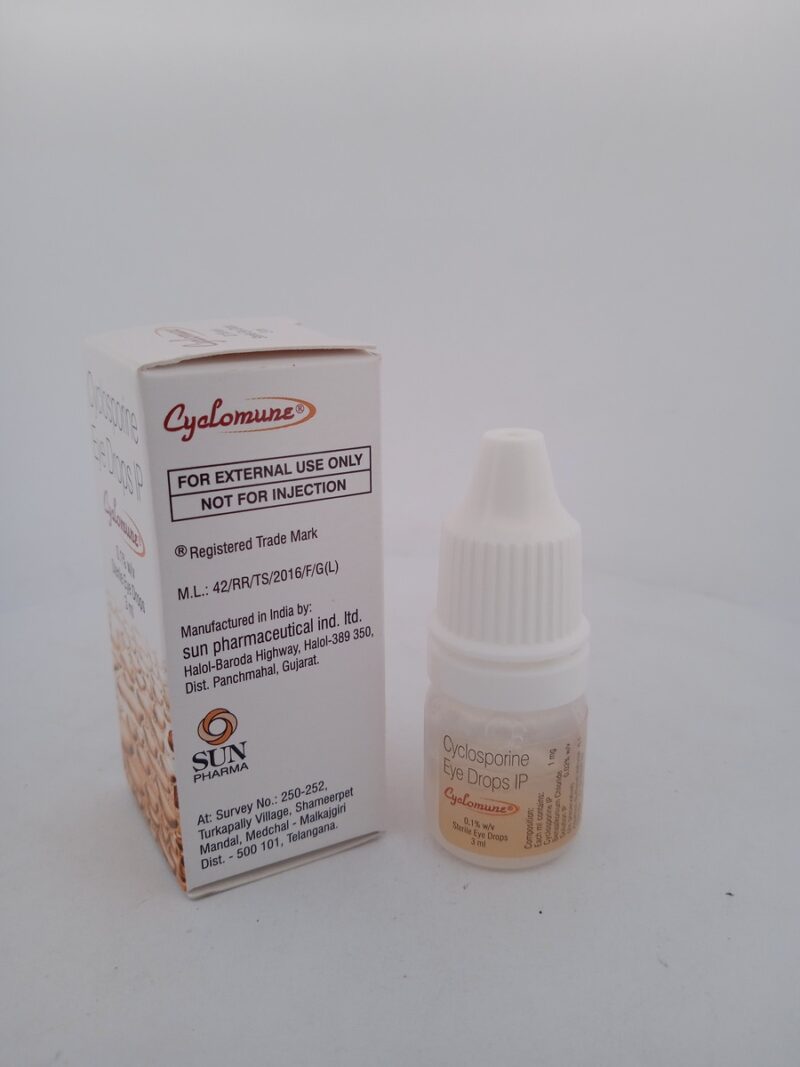 CYCLOMUNE 0.1% - 1 BOTTLE OF 3ML - Image 3