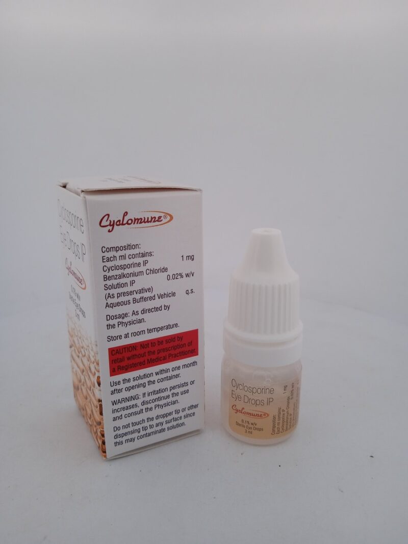 CYCLOMUNE 0.1% - 1 BOTTLE OF 3ML - Image 4