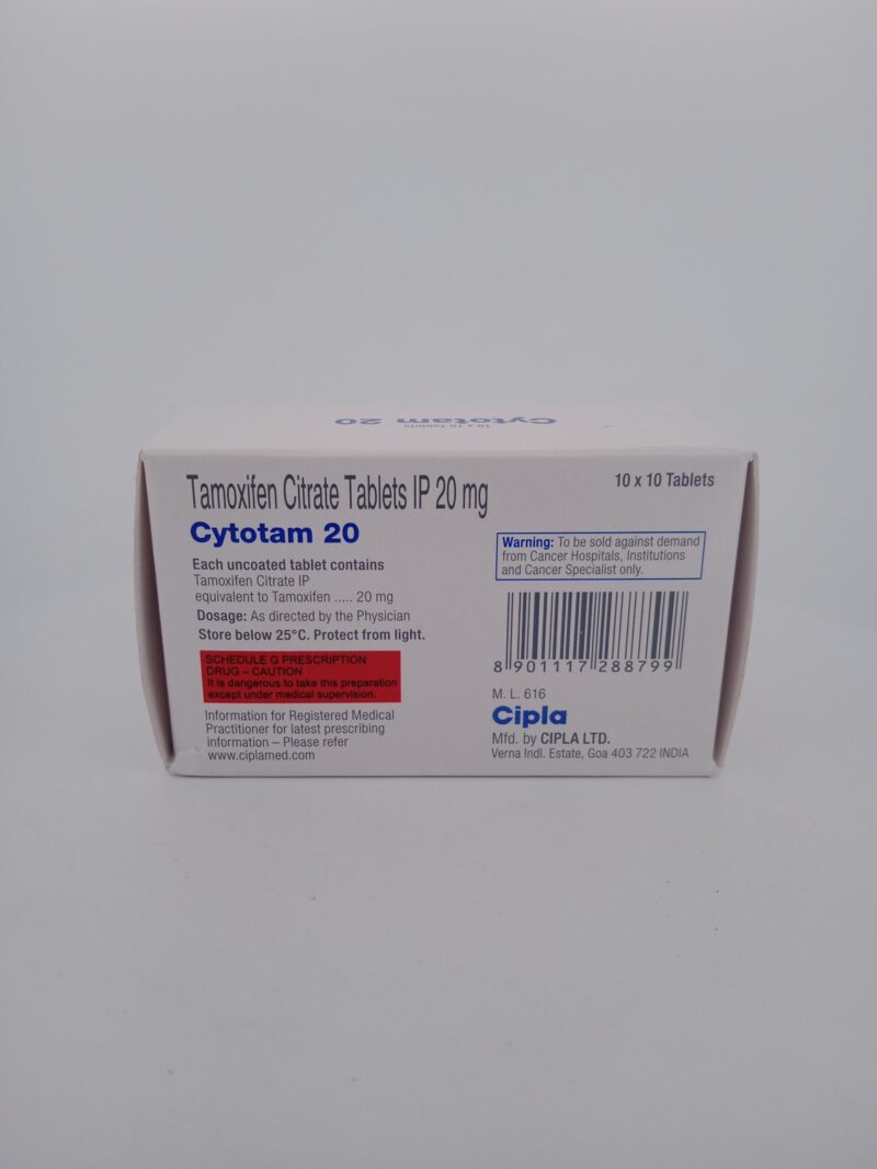 CYTOTAM 20 MG - 10 TABLETS - Image 4