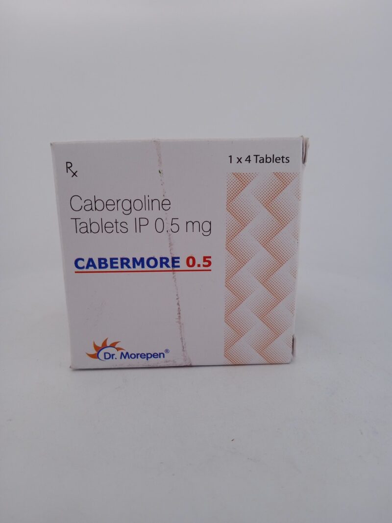 CABERMORE 0.5MG - 4 TABLET