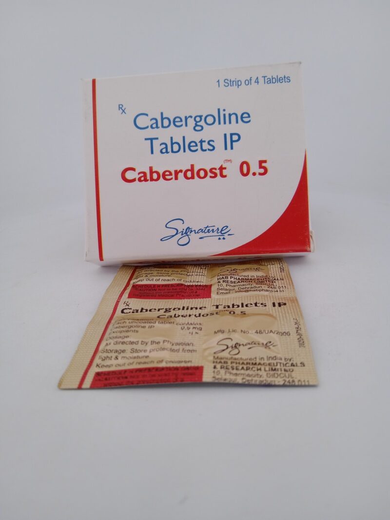 CABERDOST  0.5 MG - 4 TABLET - Image 3