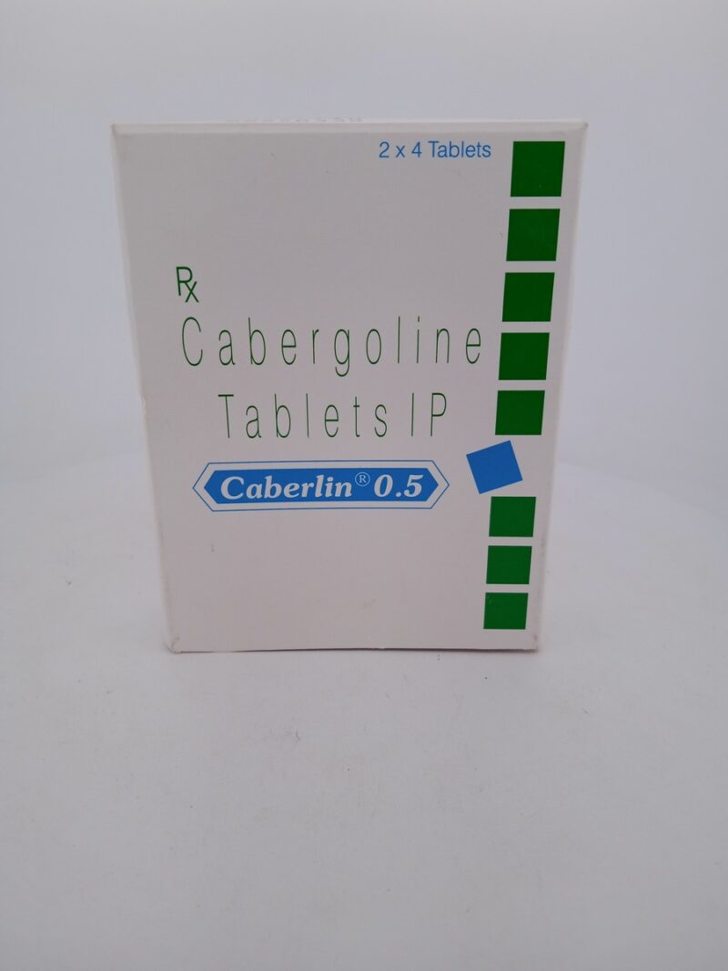 CABERLIN 0.5 MG - 4 TABLETS