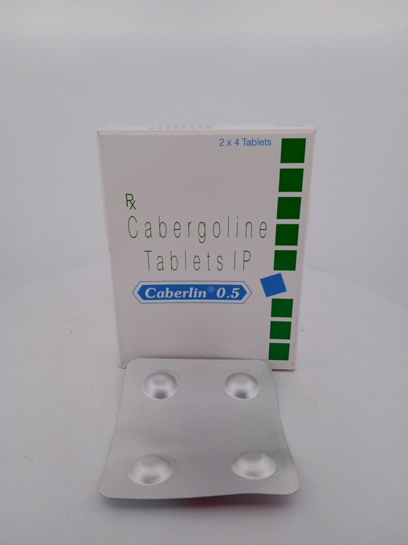 CABERLIN 0.5 MG - 4 TABLETS - Image 2