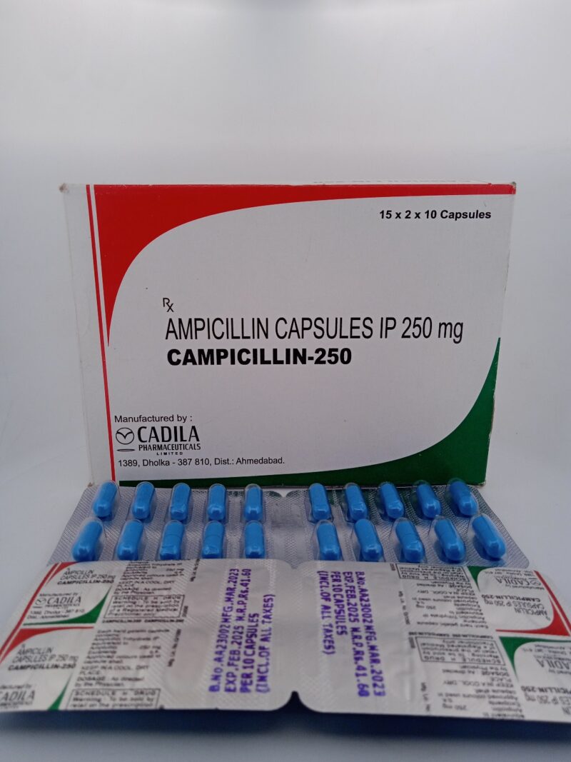 CAMPICILLIN 250 MG - 10 CAPSULES - Image 3