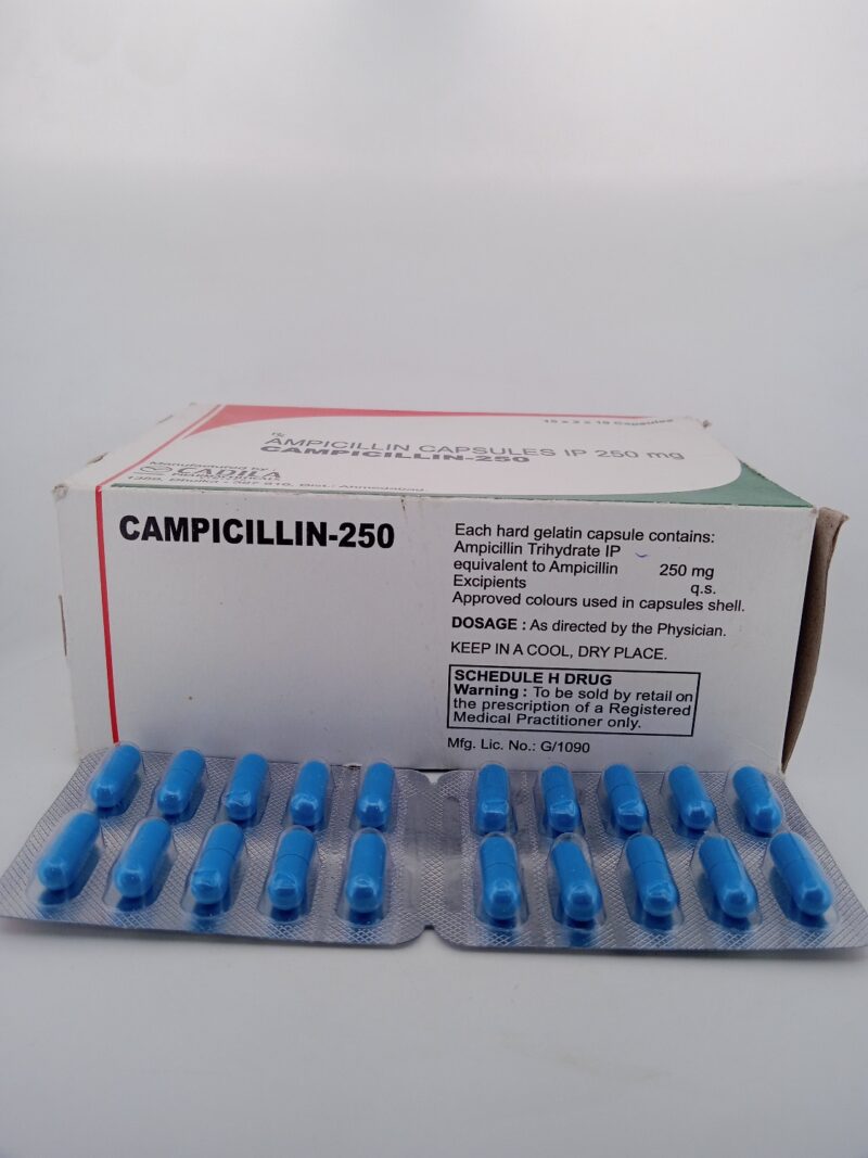 CAMPICILLIN 250 MG - 10 CAPSULES - Image 4