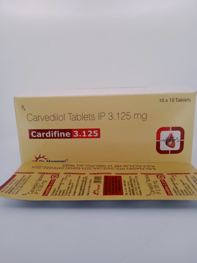 CARDIFINE 3.125MG - 10 TABLET - Image 3