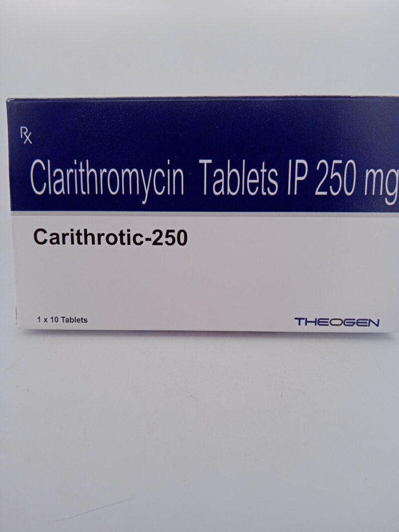 CARITHROTIC 250MG - 10 TABLET