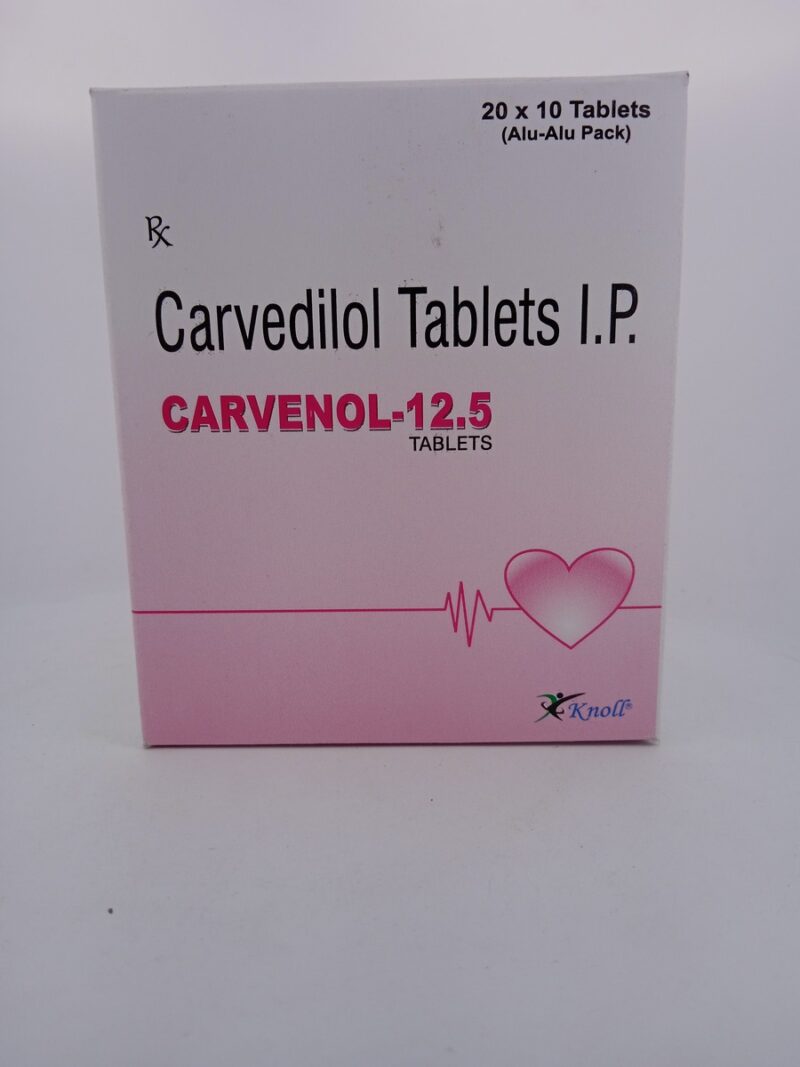 CARVENOL 12.5MG - 10TABLET