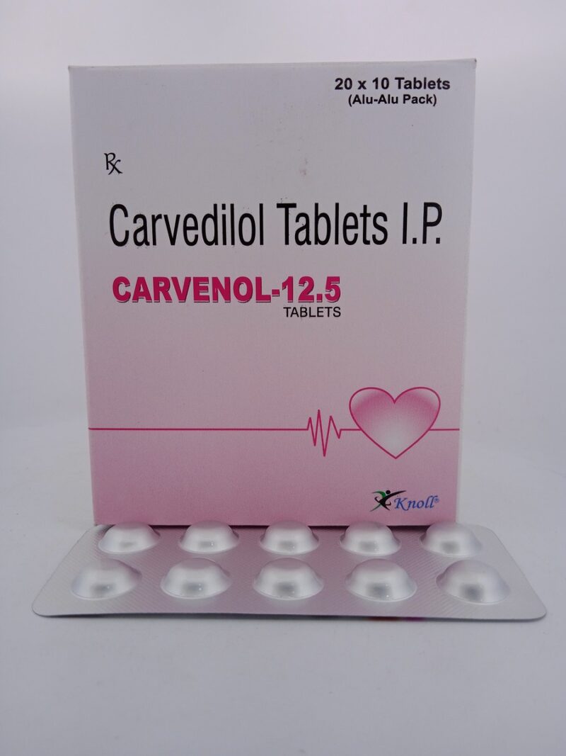 CARVENOL 12.5MG - 10TABLET - Image 2