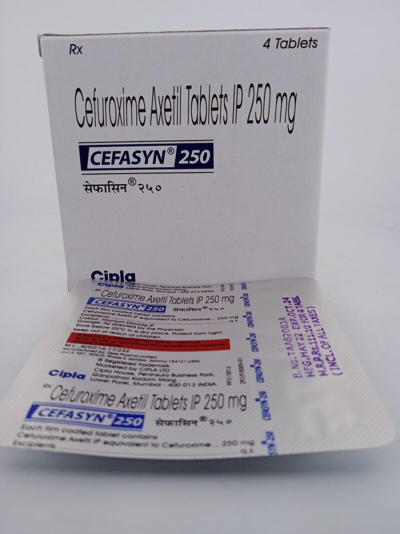 CEFASYN 250MG - 4 TABLET - Image 4