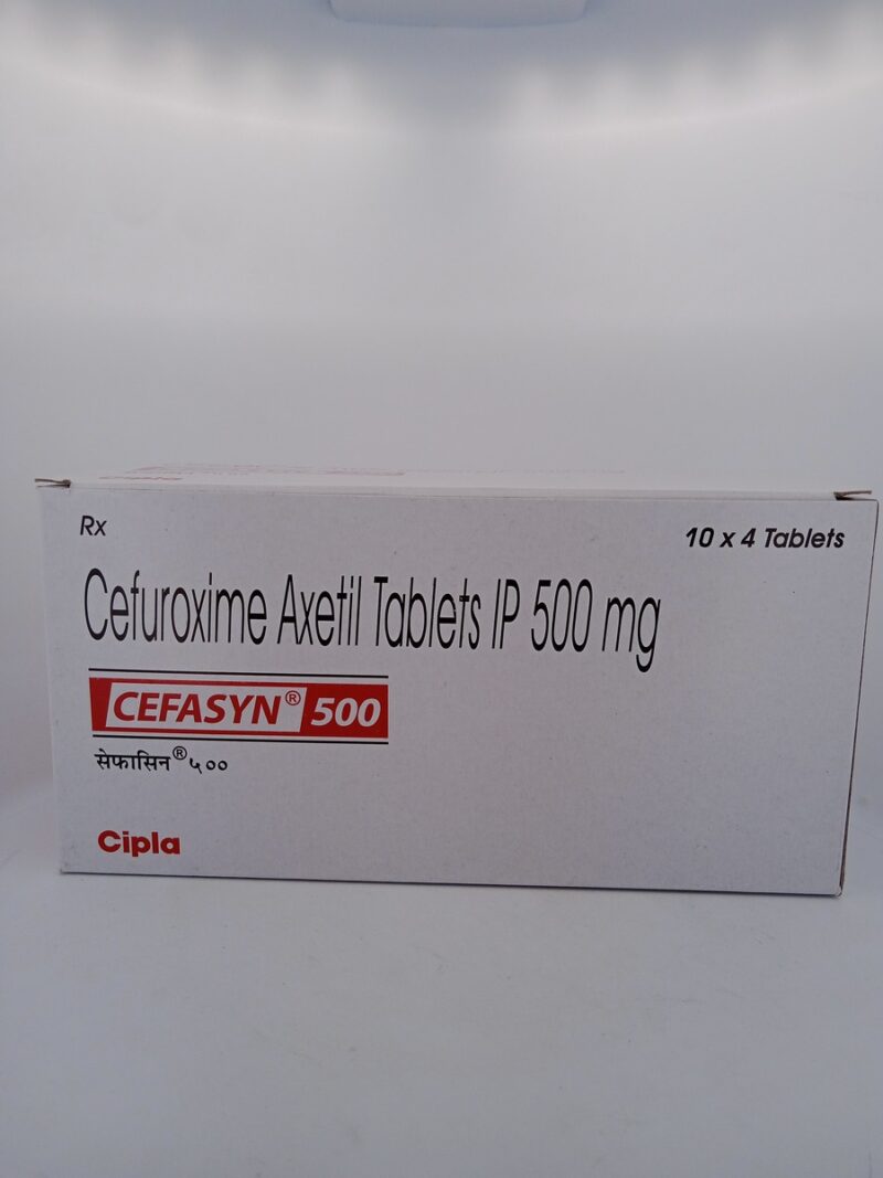 CEFASYN 500MG - 4 TABLET