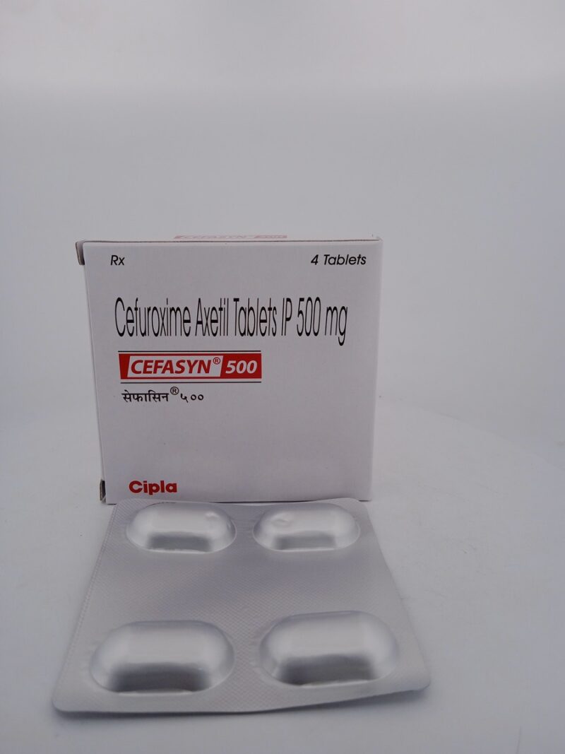 CEFASYN 500MG - 4 TABLET - Image 2