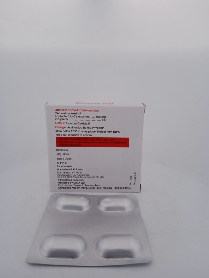 CEFASYN 500MG - 4 TABLET - Image 3