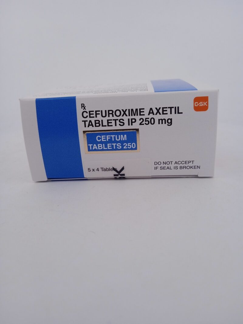 CEFTUM 250 MG - 4 TABLETS - Image 3