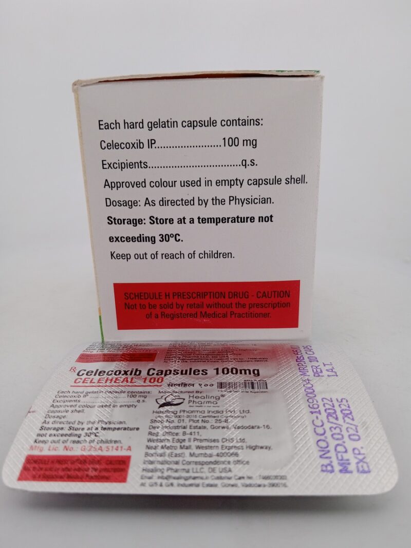 CELEHEAL 100MG - 10 CAPSULES - Image 4