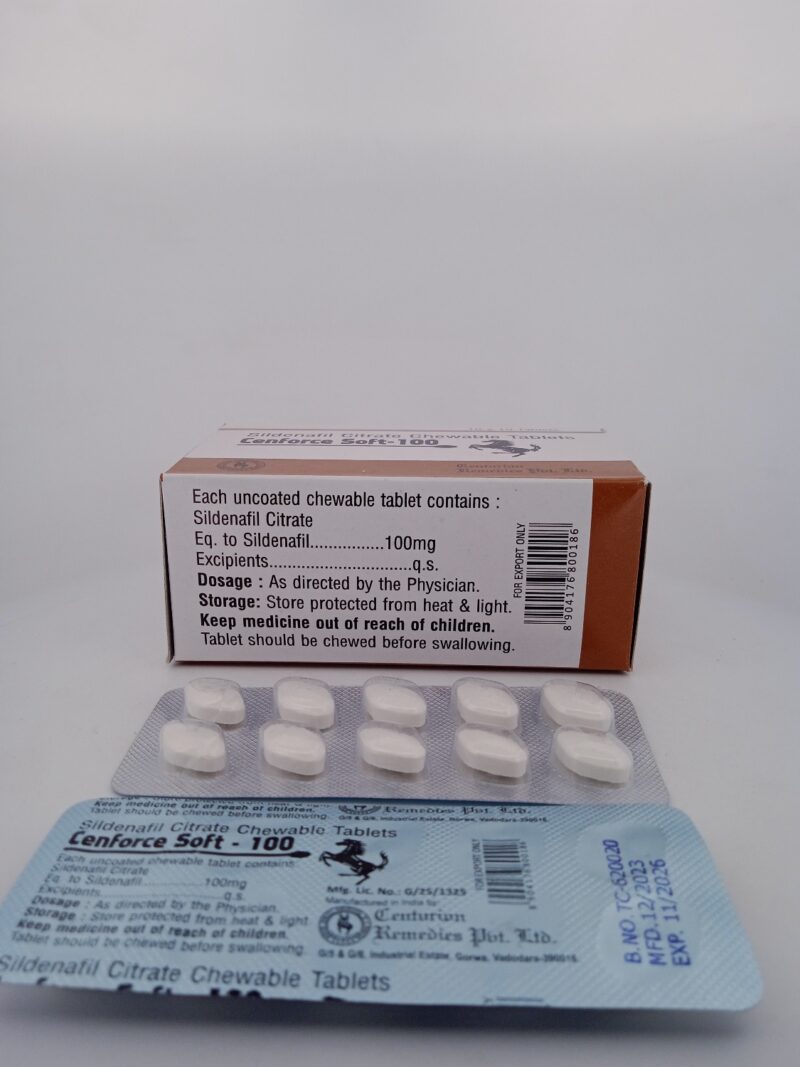 CENFORCE SOFT 100 MG - 10 TABLET - Image 4