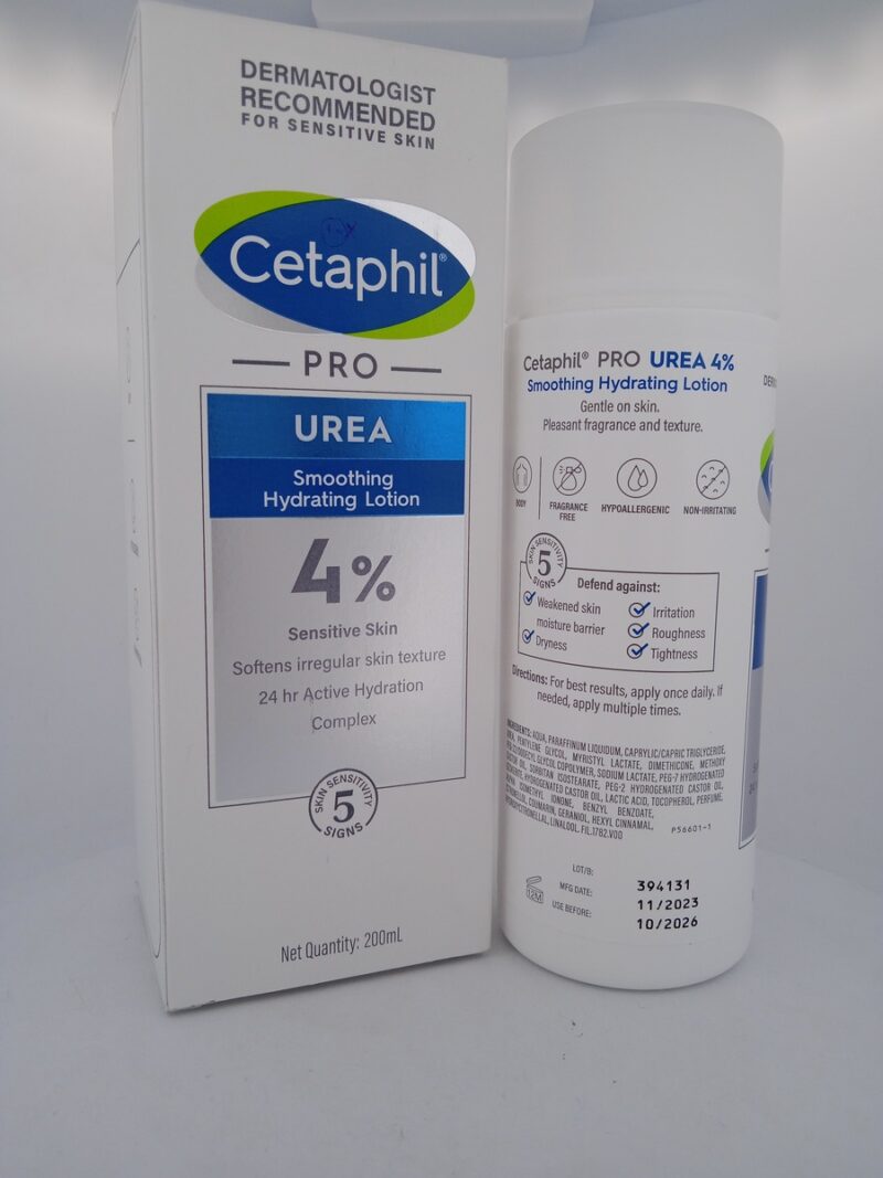 CETAPHIL PRO UREA (HYDRATING LOTION) - 1 BOTTLE OF 200ML - Image 3