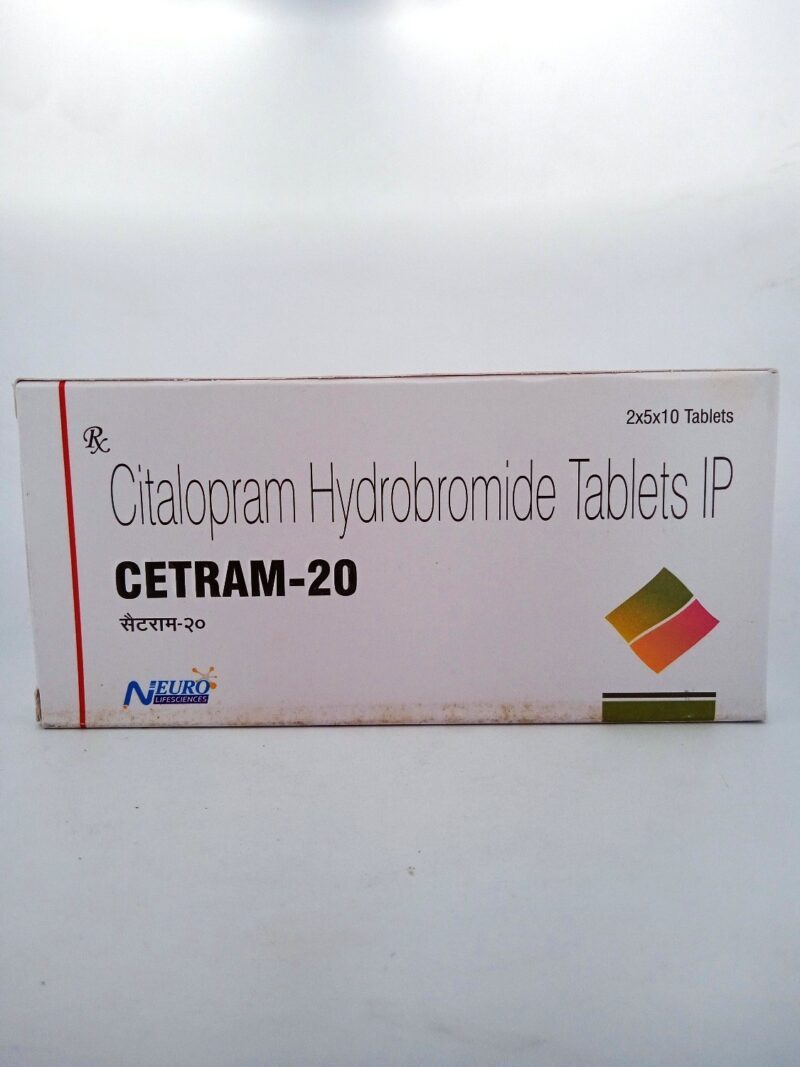 CETRAM 20 MG - 10 TABLET