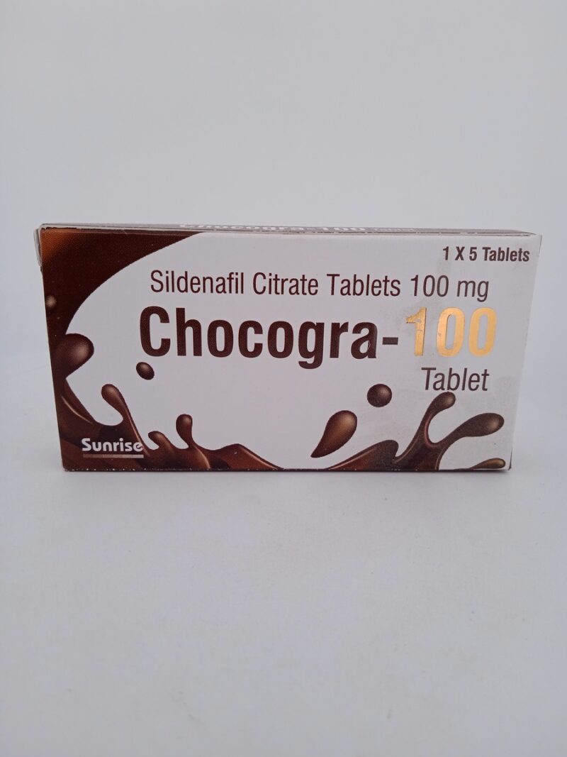 CHOCOGRA 100 MG - 5 TABLETS