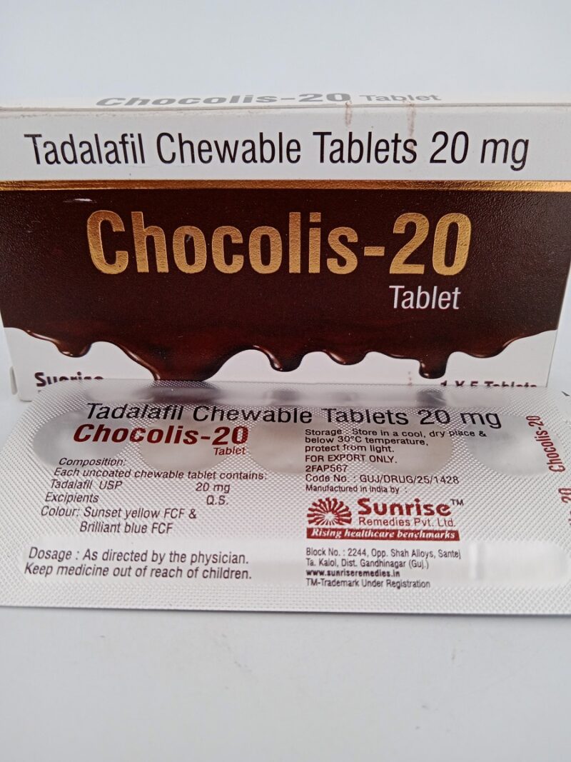 CHOCOLIS 20 MG - 5 TABLETS - Image 3