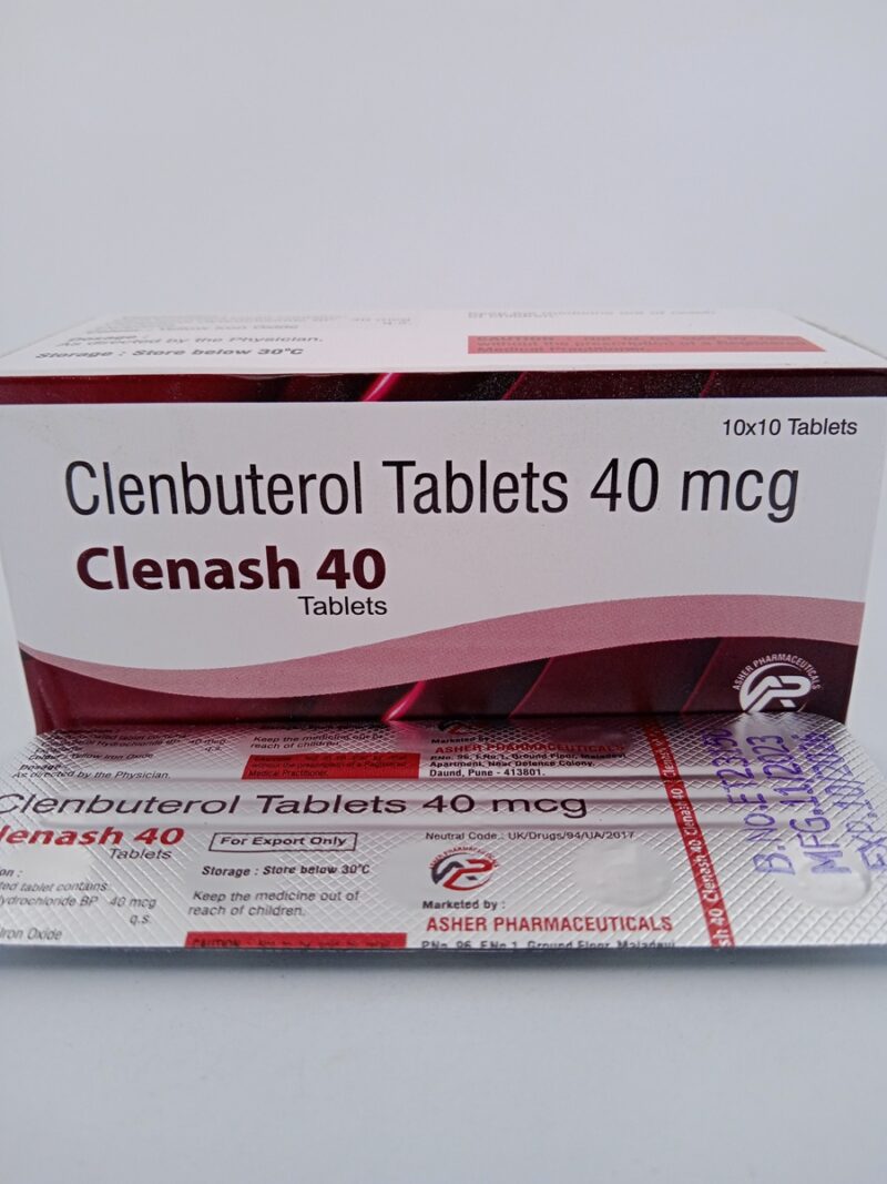 CLENASH 40MCG - 10 TABLET - Image 2